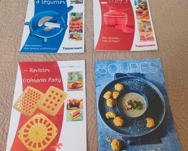 Livre De Recettes Tupperware – LES SOUPES, Neuf