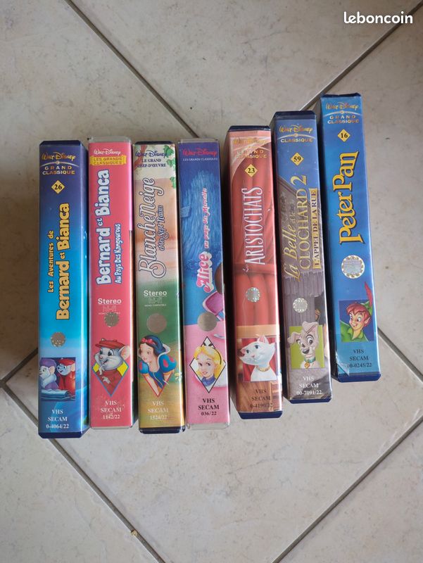 Cassettes VHS Disney (image 3)
