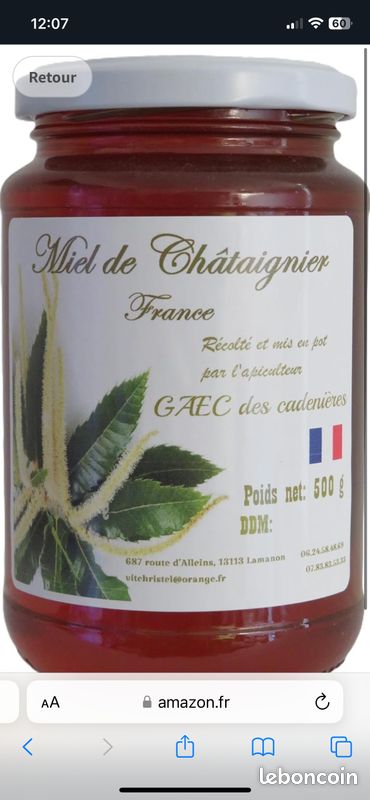 Miel français igp label rouge (image 3)