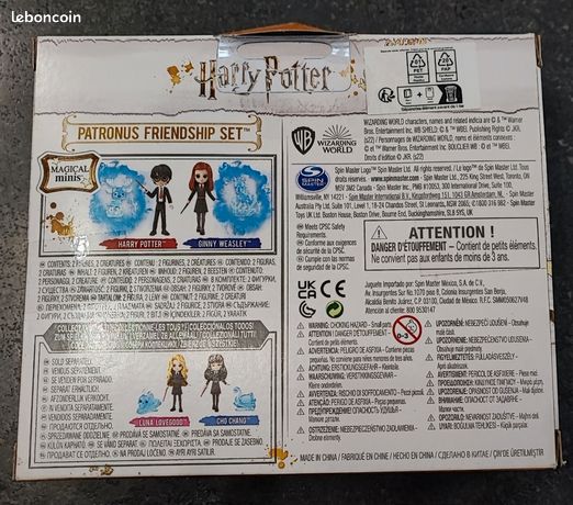 Wizarding World Harry Potter - Kit de Jeu avec Figurines Ron Weasley et Parvati Patil à Collectionner, Jouet pour Enfants à partir de 5 Ans, Article de Fan Wizarding World Harry Potter - Kit de Jeu avec Figurines Ron Weasley et Parvati Patil à Collectionner, Jouet pour Enfants à partir de 5 Ans, Article de Fan