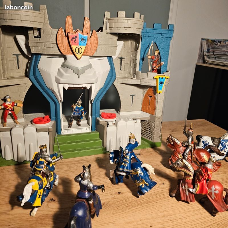 Château fort Fisher Price Imaginext et Papo chevalier (image 7)