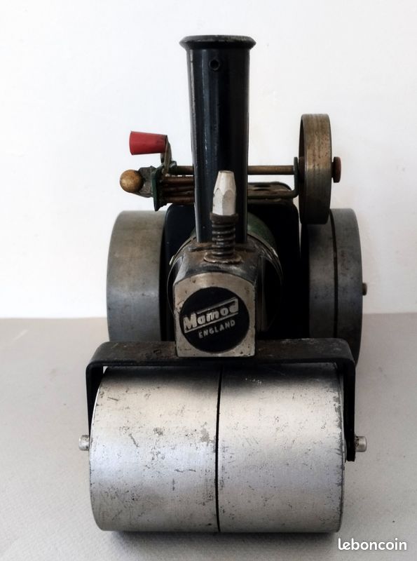 Jouet Ancien : Rouleau Compresseur à Vapeur - Occasion