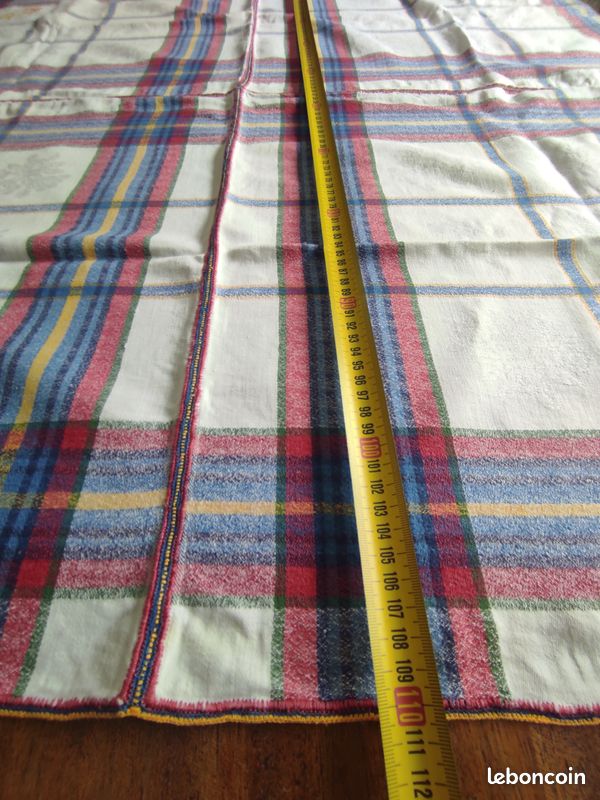 Ensemble nappe et serviettes anciennes (image 7)