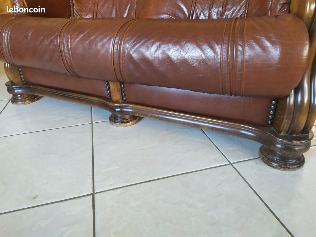 Canapé cuir (image 3)