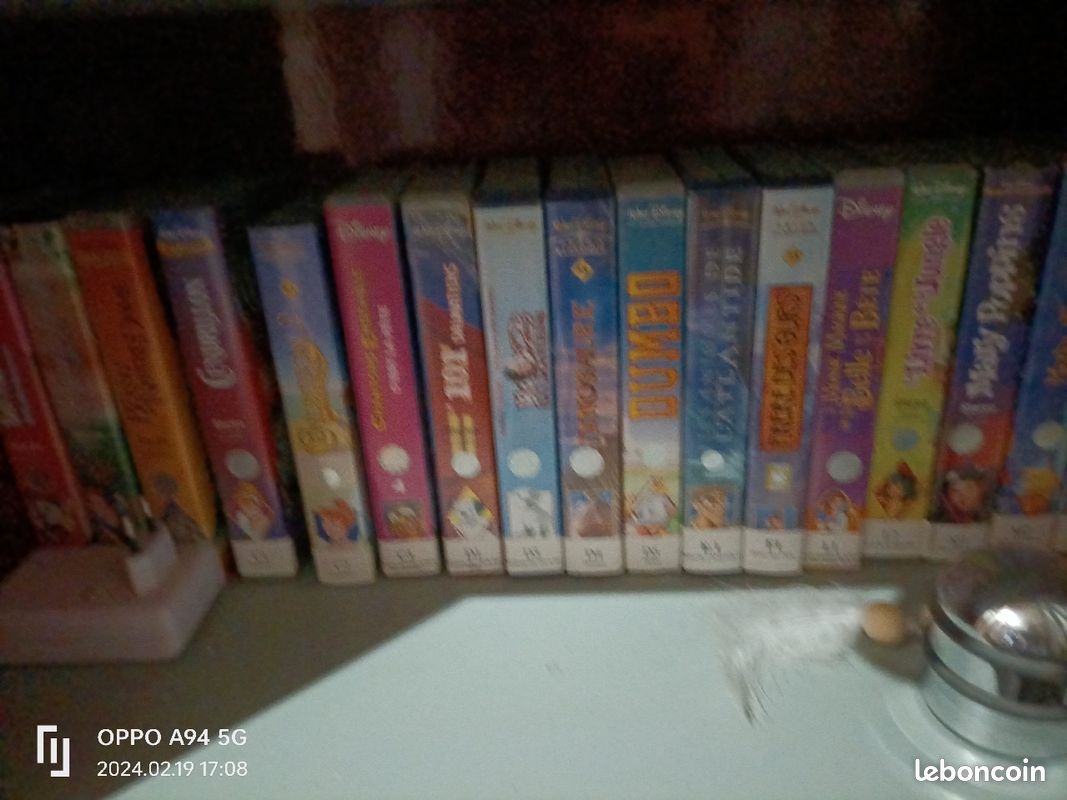 Cassettes VHS dessins animés, Disney et autres (image 2)