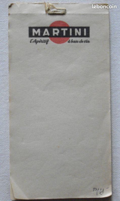 MARTINI Calepin de commandes serveur (image 3)