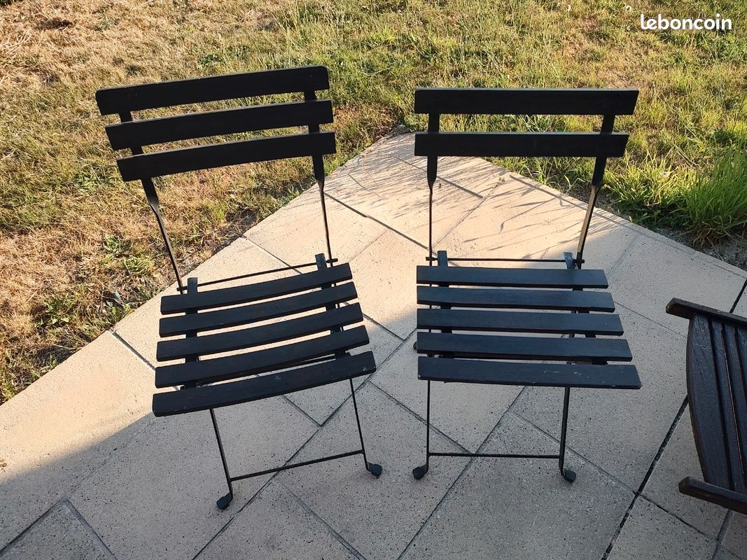 Chaises de jardin bois de chez Ikea (image 5)