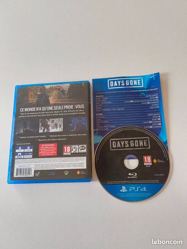 Sony Days Gone, PS4 Standard PlayStation 4 - Jeux vidéo PlayStation 4