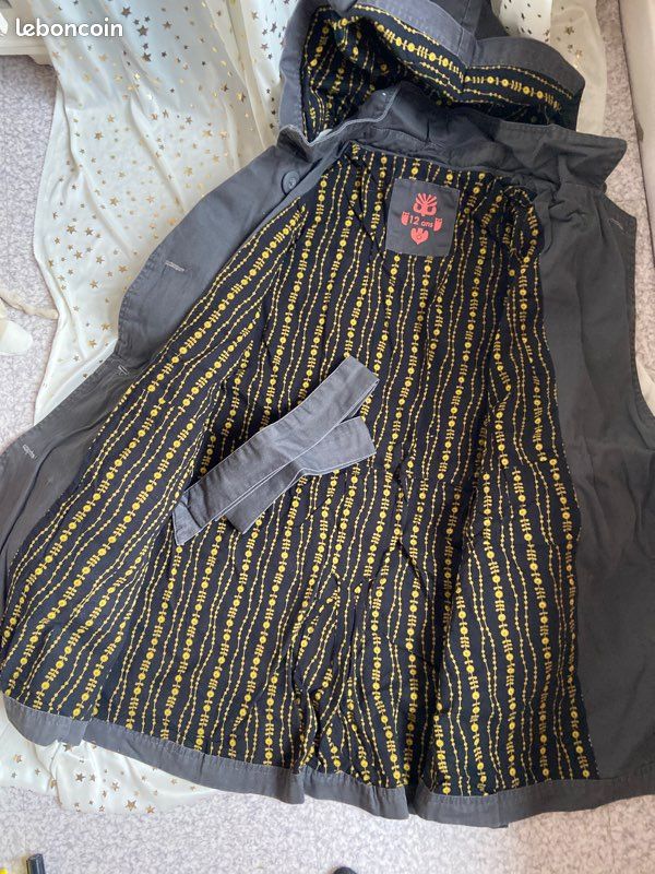 Manteau fin long fille 12 ans gemo (image 2)