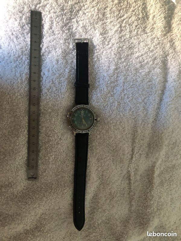 Montre Vostok Komandirskie VDV mécanique – Parachutiste – URSS/Russie (image 3)