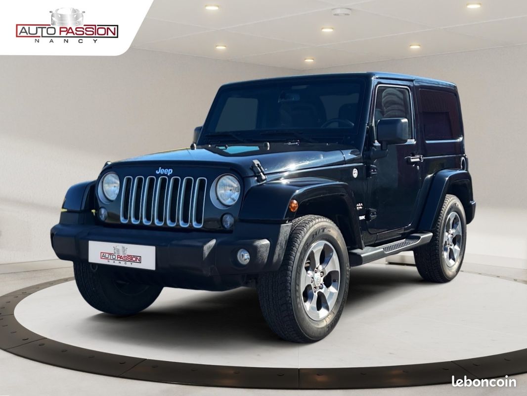 Jeep Wrangler Unlimited 2.8 CRD 200cv 4WD BVA Sahara Hard Top Régulateur Sièges Chauffants JA18 LIVRAISON POSSIBLE (image 1)