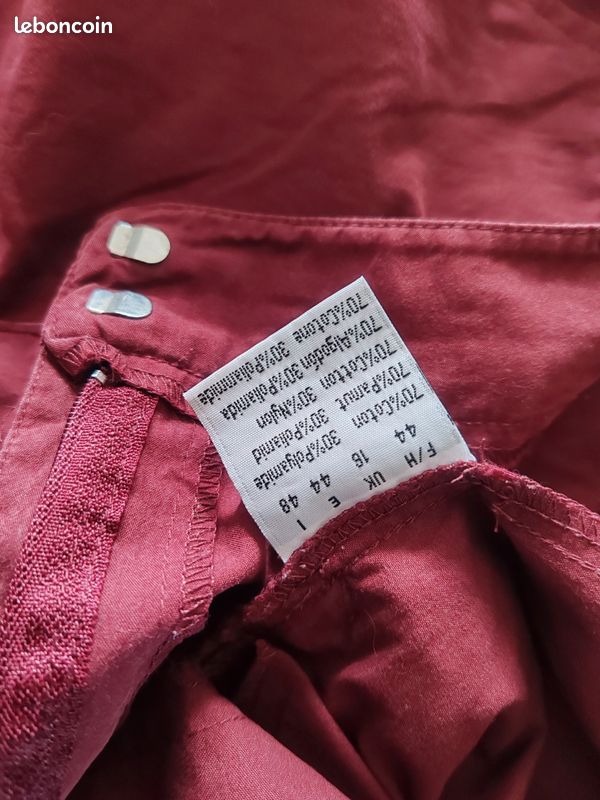 Robe Tunique Gap Kids Rouge à Capuche - Taille 14-16 Ans (XXL Enfant) - Occasion