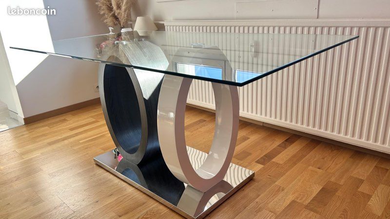 Table en verre 6 personnes (image 3)
