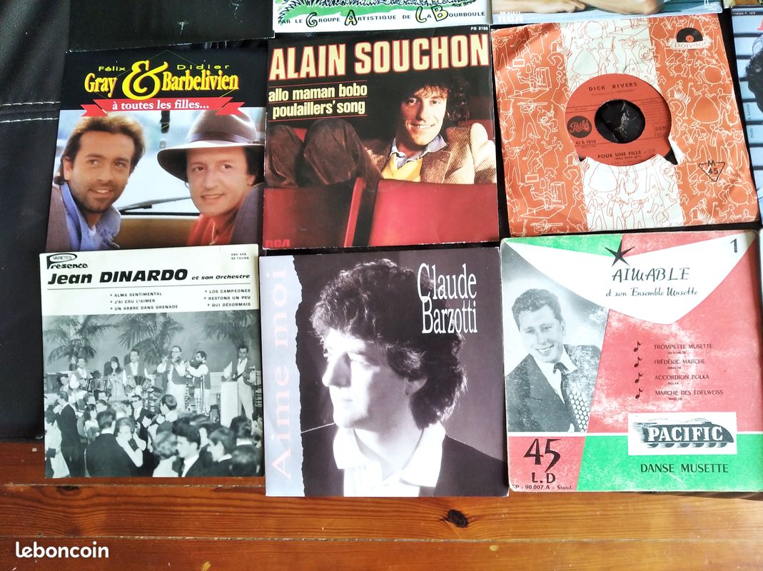 Vinyles 45 Tours Lot 03 (image 5)