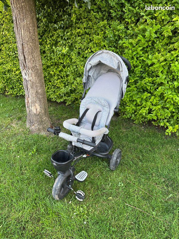 Tricycle évolutif Kinderkraft gris (image 2)