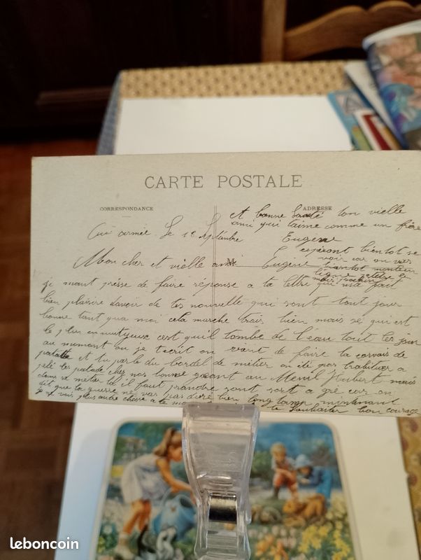 Carte postale de COUSANCELLES 55170 Cafe PINOCHE Annee 1910 / 1920 (image 2)