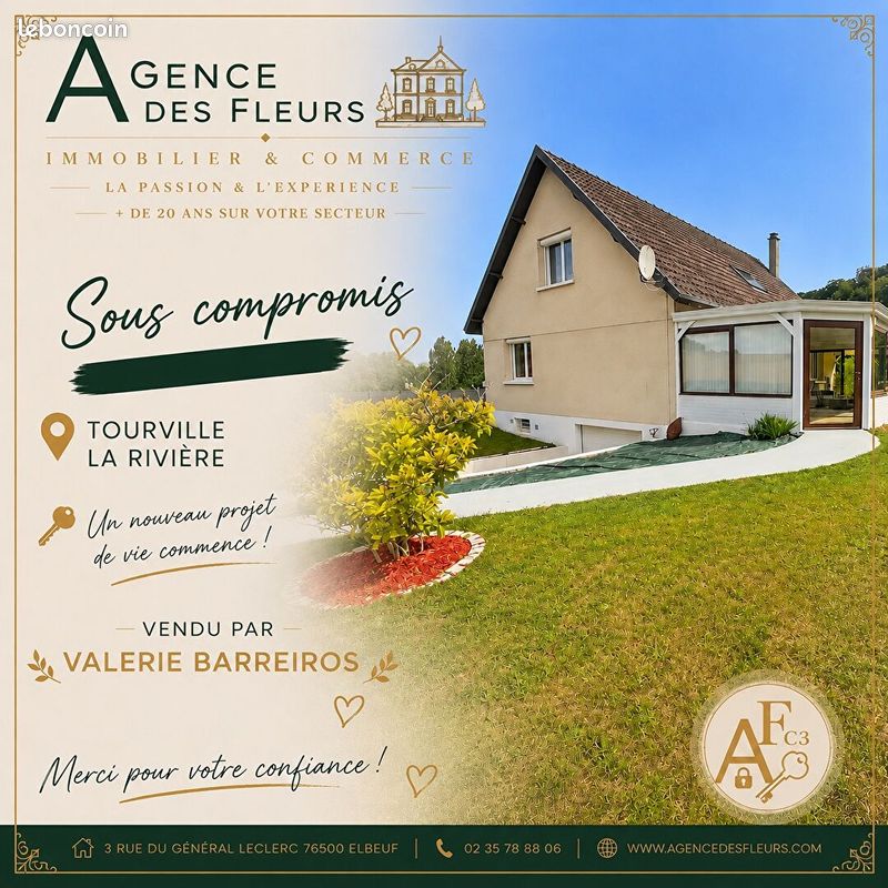 Maison 6 pièces 141 m² · à Tourville-la-Rivière · 141 m² · 332 900 €