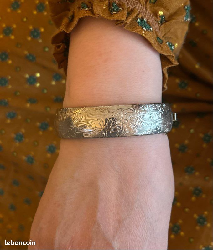 Bracelet Ancien Vintage - Bijou Rétro Français - Occasion