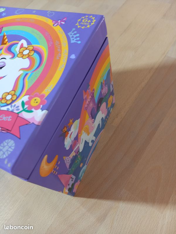 🦄 Coffret à bijoux licorne et kit de création bijoux (image 10)