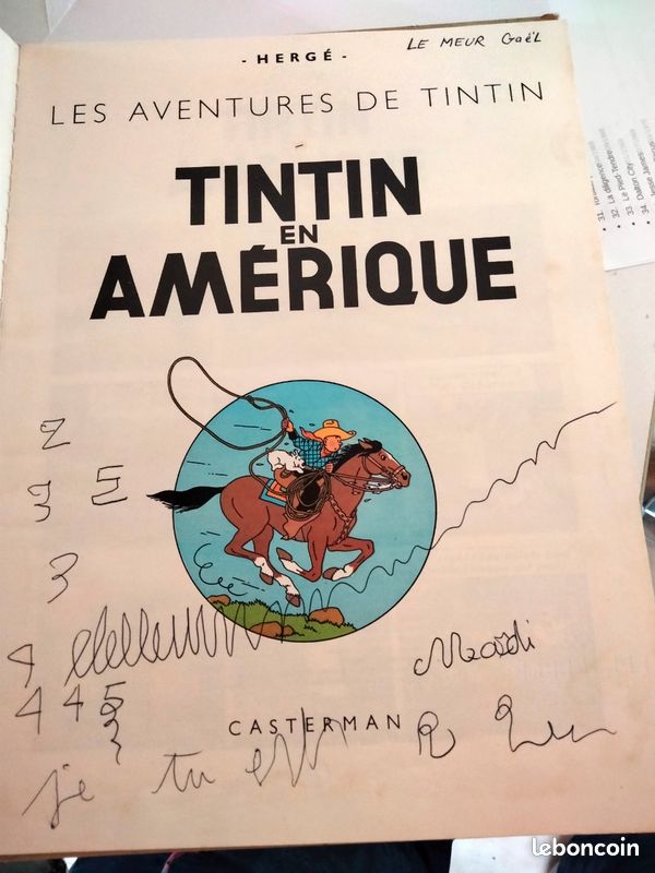 Lot tintin Hergé Casterman (image 20)