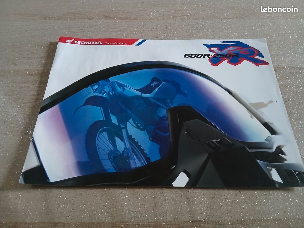 Prospectuce Prospectus honda 600 xr 1993 honda 250 xr - Équipement moto