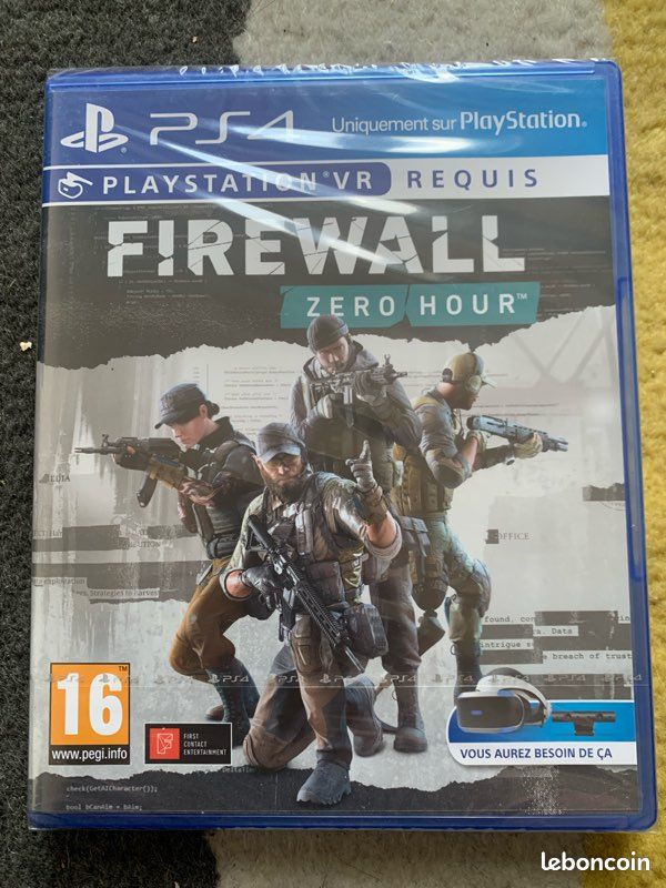 Jeu PlayStation VR sous blister Firewall Zero Hour (image 1)