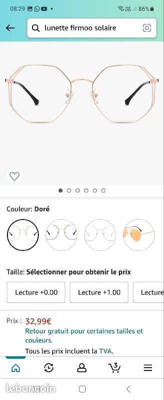 Lunette FIRMOO neuve (image 8)