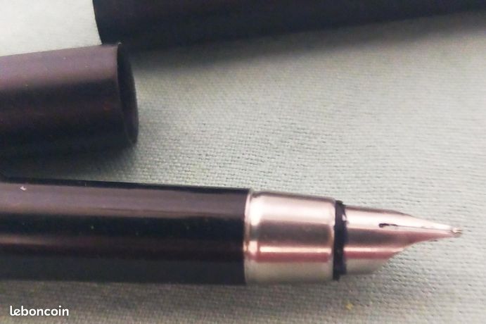 Ancien Duo De Stylos En écrin - Années 80/90, Occasion, Vendu En L'état