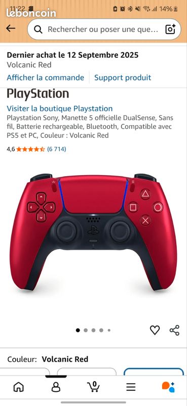 2 manettes Sony PS5 (image 6)
