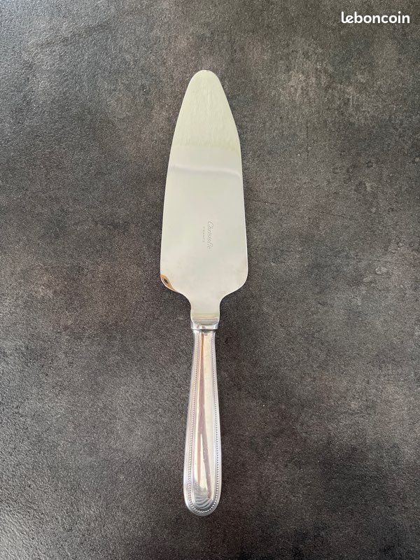 CHRISTOFLE Pelle à tarte en métal argenté à décor de bra... - 86440032-306