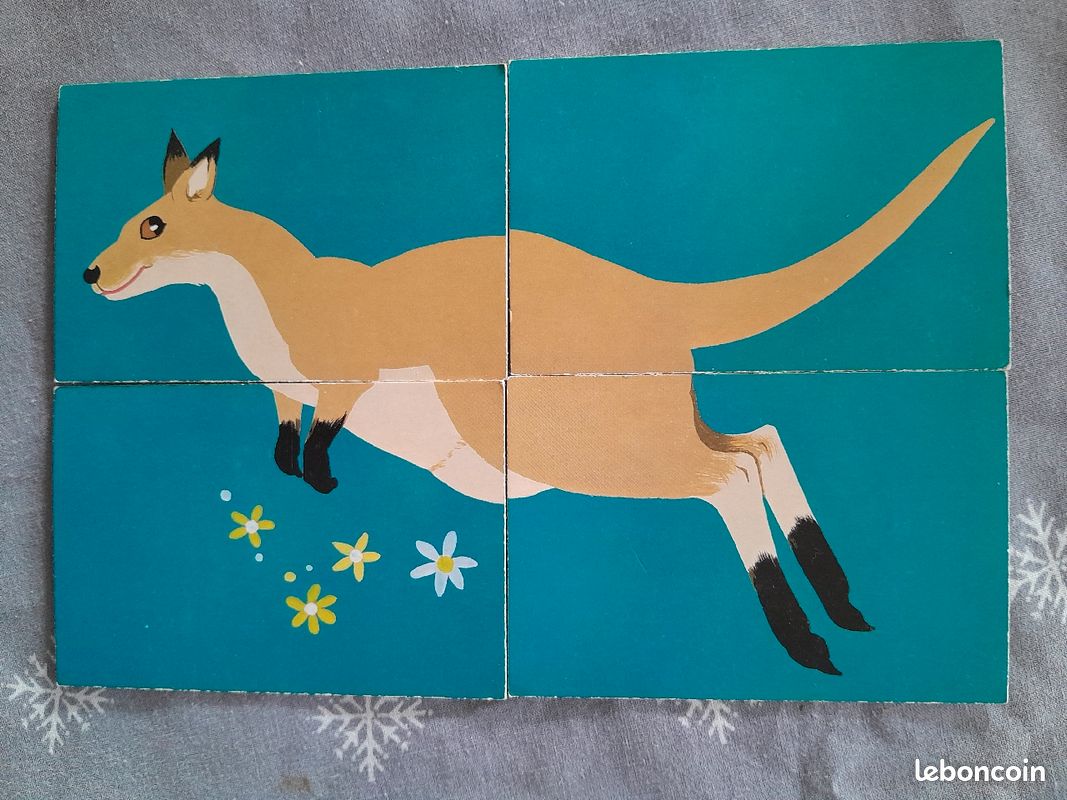 Puzzle cartes zoo (image 11)