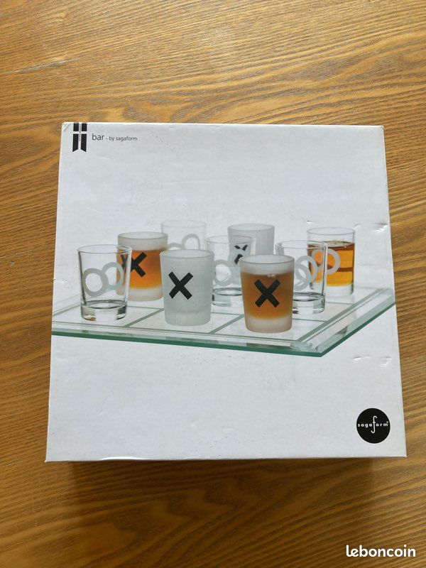 Jeu à boire morpions (tic tac toe) shooters (image 1)