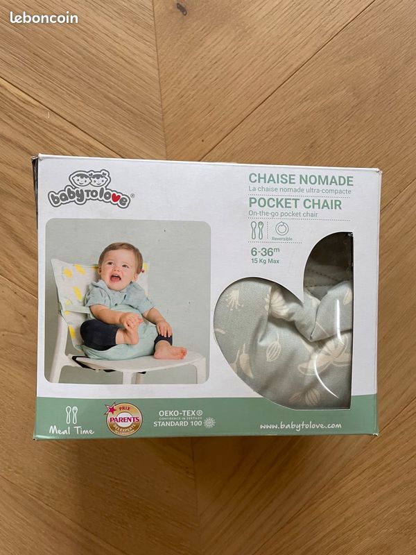 BabyToLove Chaise Nomade Round et Round : : Bébé et