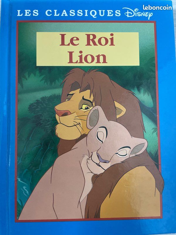 Lot de deux livres : Le roi lion 1 et 2 (image 1)