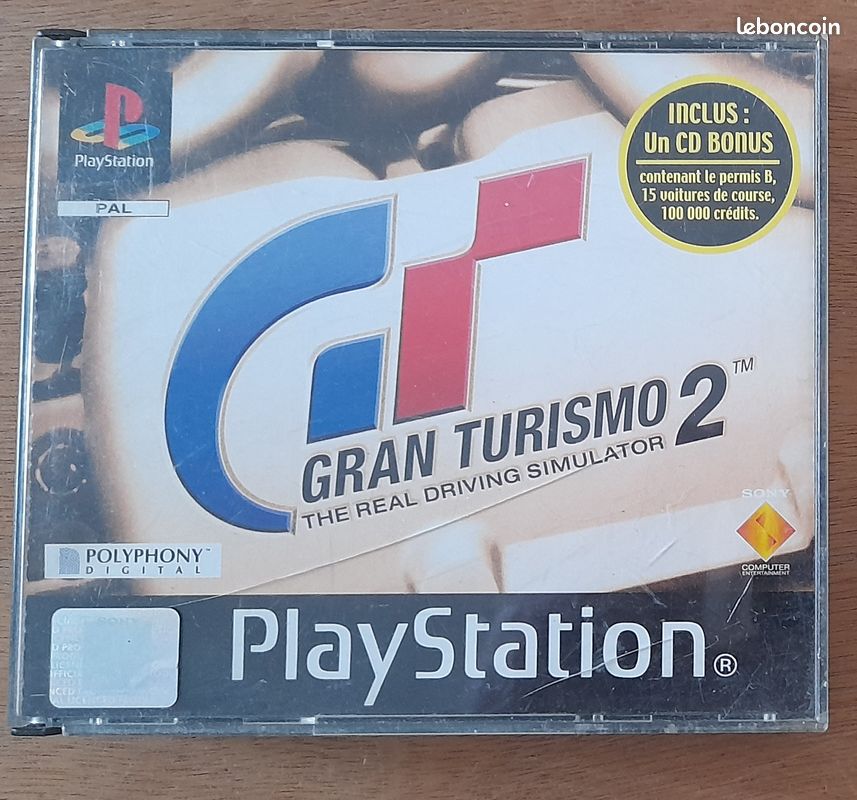 Gran Turismo 2 Sur PlayStation 1 - Jeu Complet En Bon État, Course Auto PS1