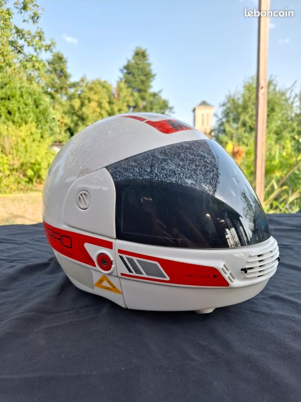 Casque vintage Mura Red Set V avec pilotes terres rares boite d'origine