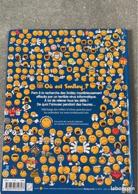 Livre Jeu Où est Smiley? (image 2)