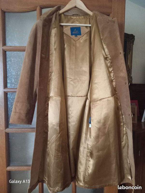 Manteau cuir daim (image 6)