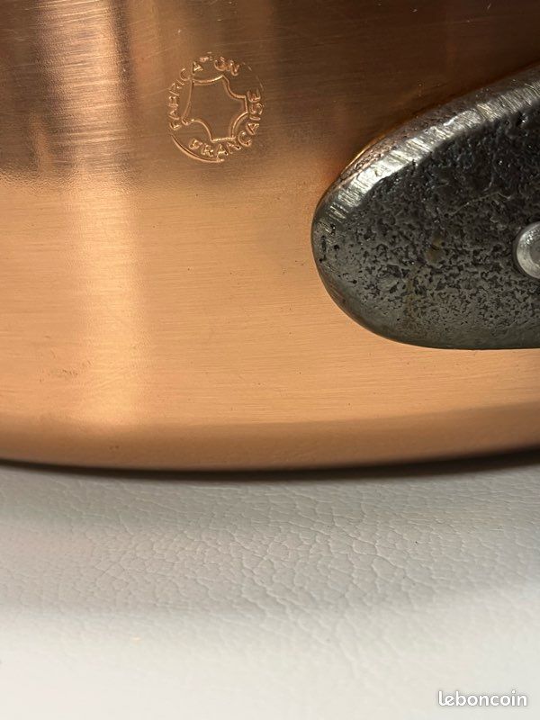 Sauteuse Baumalu cuivre massif Ø 28 cm (image 5)