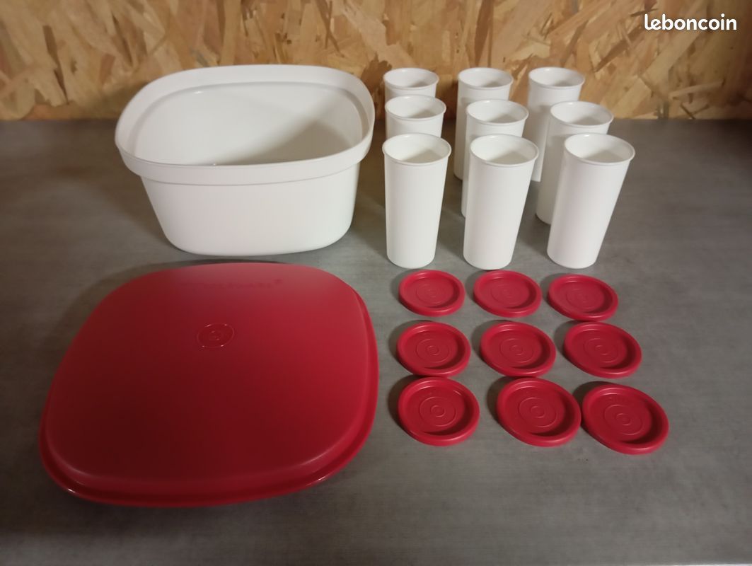 ANCIEN TUPPERWARE ANCIENNE Malette Valise à Pick Nick Casse croute EUR