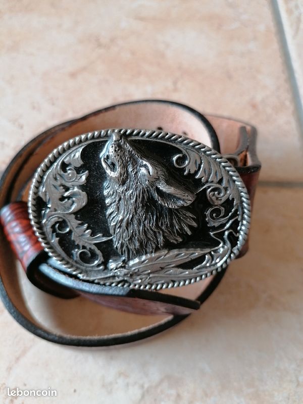 Ceintures cuir homme boucle fer (image 1)