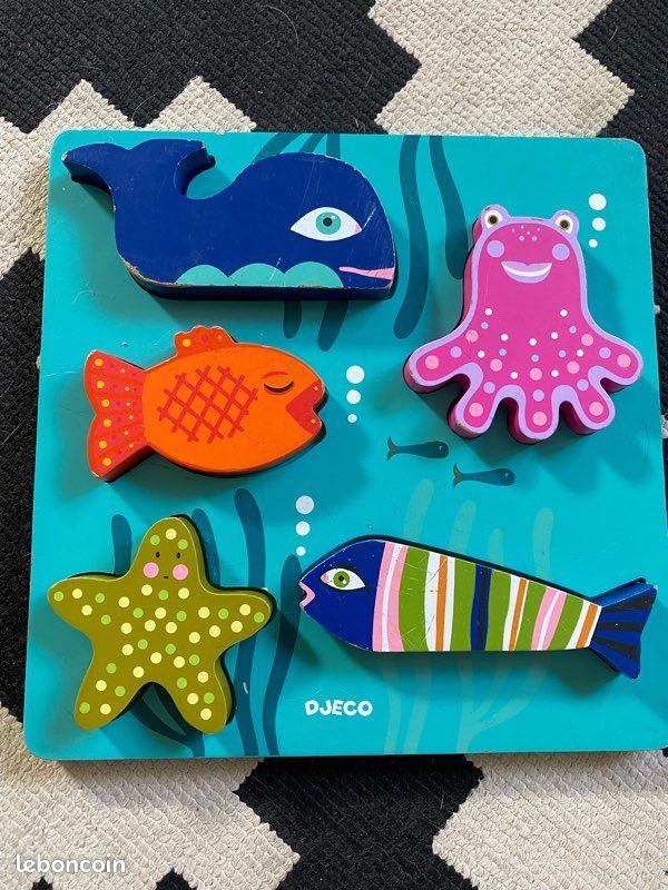 Puzzles en bois Janod (image 1)