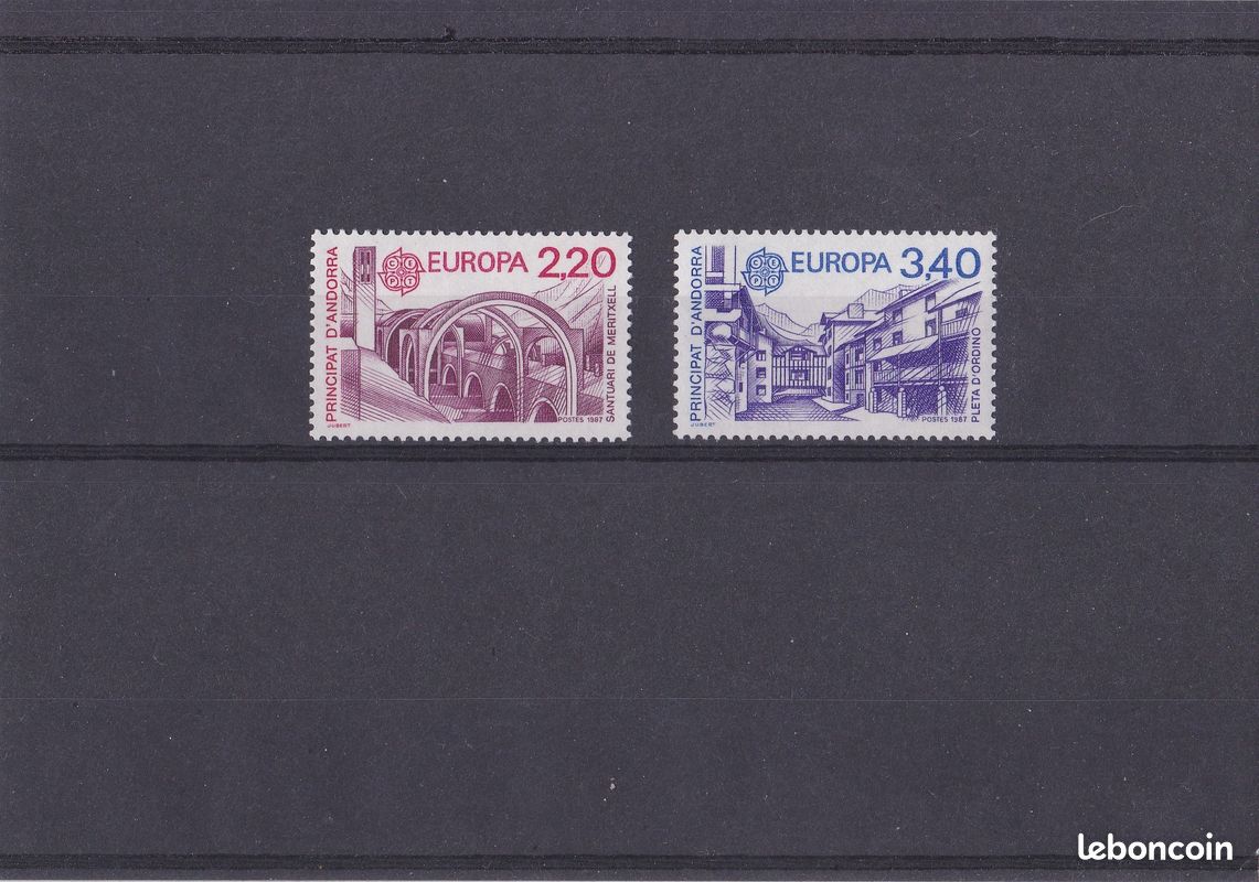 Timbres andorre n°358-389 (image 1)