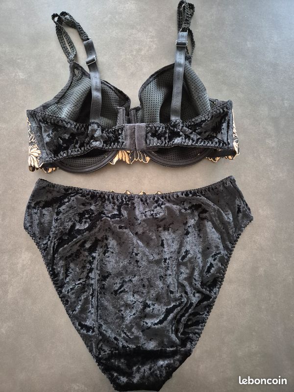 Ensemble Soutien-gorge 100C et culotte T46 BARBARA (image 2)
