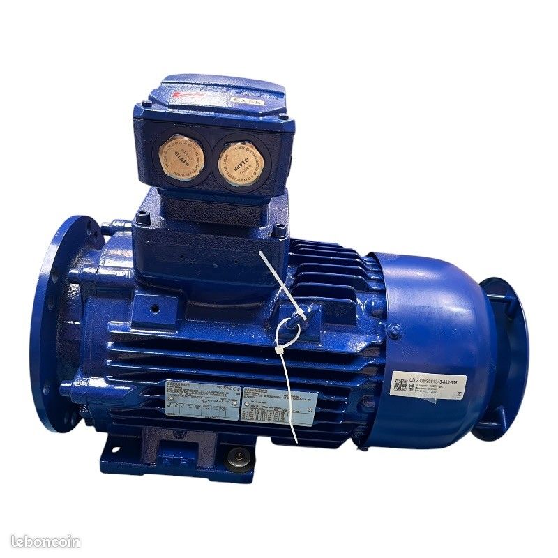 SIEMENS 1MB1553-1BB29-0WB4 SIMOTICS XP Moteur fonte antidéflagrant IE3 4kW (image 2)