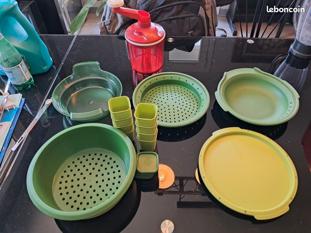 Cuiseur vapeur Tupperware Micro Vap complet + Speedy Chef