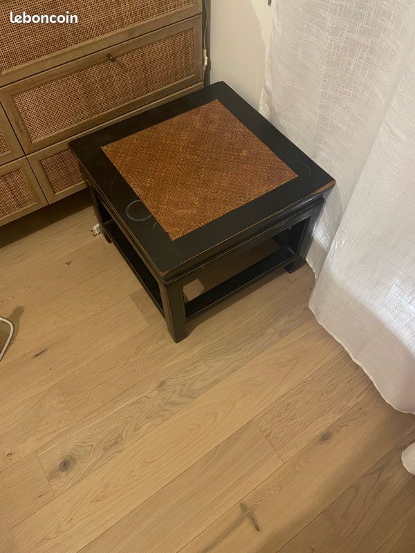 Table basse en bois ancienne (image 3)