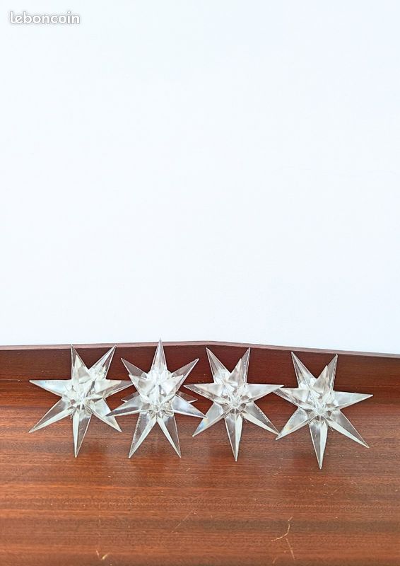 Ensemble de 4 bougeoirs "Sputnik" – Design Space Age – France (image 7)