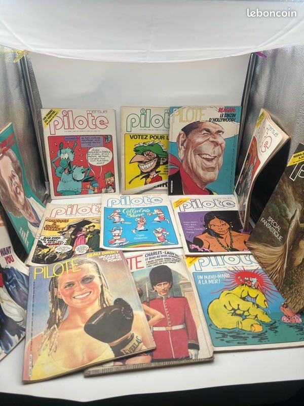 Lot de 13 anciens magazines - Pilote (image 1)