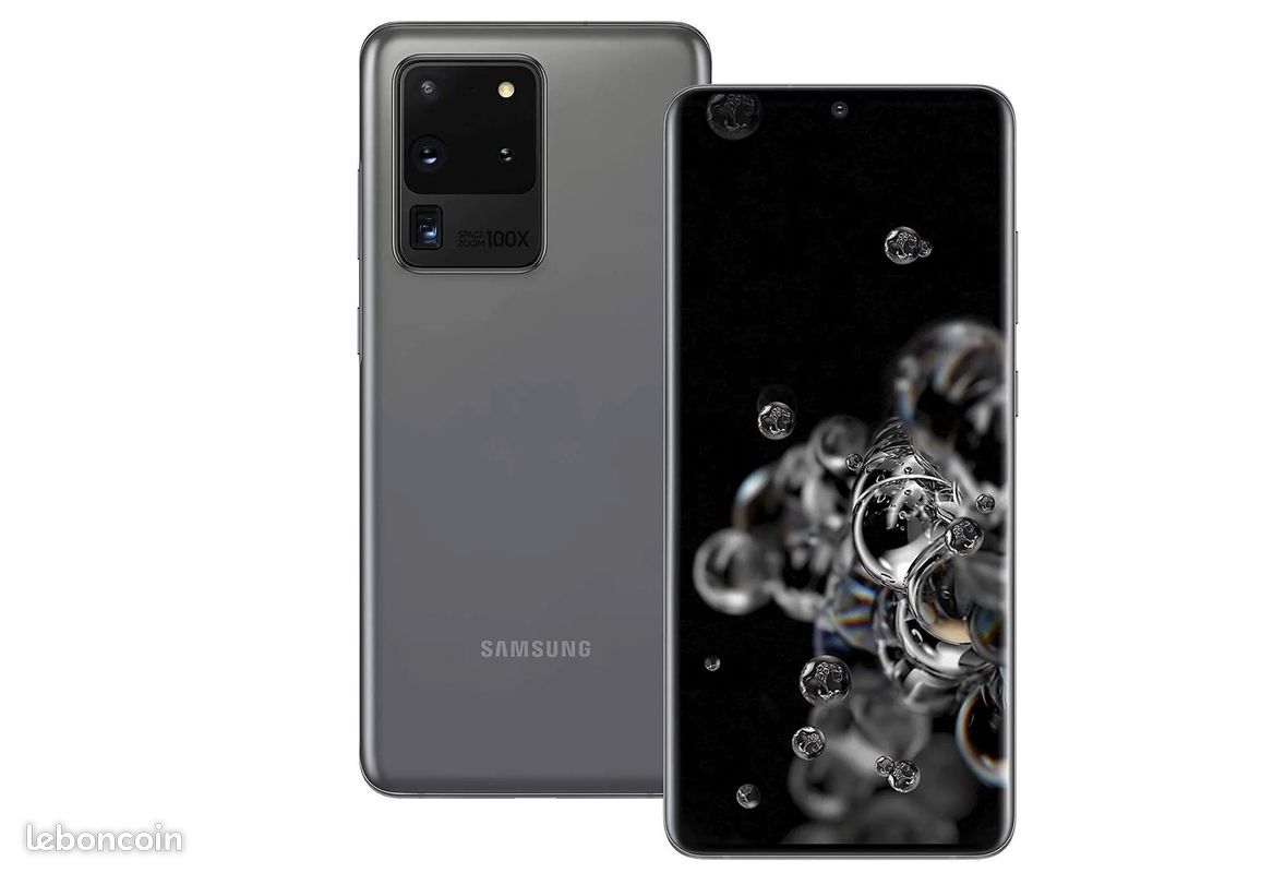 Samsung Galaxy S20 Ultra 5G Dual Sim Couleur Gris Cosmique (image 5)